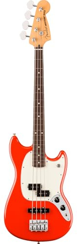 Fender Player II Bass PJ RW Coral Red - Basse Électrique 4 Cordes