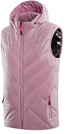 Zeiayuas 2024 Gilet Chauffant Femme,Veste Léger Doudoune Chauffant sans Manche,Gilet électrique USB Impermeable Lavable Gilet Chaud Chauffant Lavable pour Ski en Plein air Chasse Camping Cyclisme