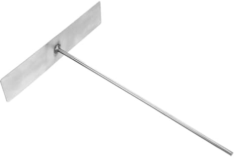 UKCOCO Stainless Steel Charcoal Ash Rake for Grill and Wood Stoves