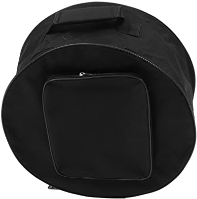 Mikinona Bolsa Portátil para Caja Sencilla de Tambor Semana Santa, Protección para Instrumentos de Percusión Material Oxford Negro, Adecuado para Uso al Aire Libre