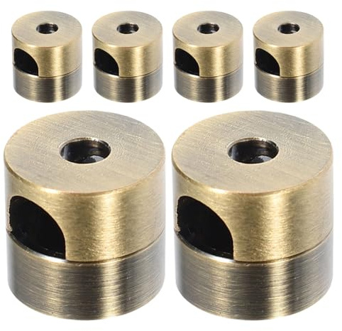 KOMBIUDA 6 Clips Para Cable De Lámpara Colgante Soportes De Anclaje De Cable Ajustables Organizadores Retro Para Gestión De Cables Ideal Para Lámpara De Techo Diy Y Decoración Vintage