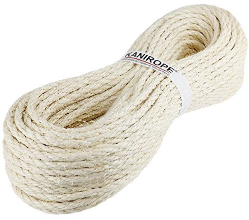 Kanirope® Sisalrep AGAVE ø 5 mm 50 m 3-tråds-vridning