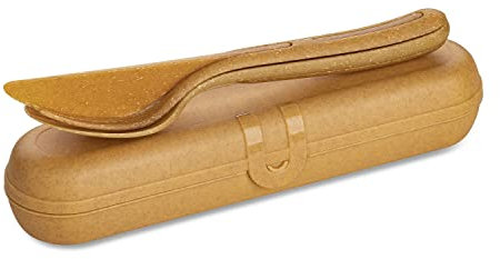 Koziol KLIKK READY Besteckset mit Etui nature wood 7070702