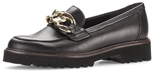 Gabor Femme Chaussures Basses, Dame Mocassin,Chaussons,Chaussures de collège,Chaussures d'affaires,Pantoufles,Noir (Schwarz) / 27,39 EU / 6 UK