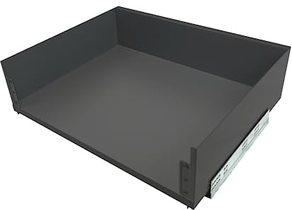FittingsCo - Iviro Ultra Slim Soft-Close Kitchen/Bedroom Pan Drawer Box For 500-600mm Cabinet (To suit 600mm Cabinet)