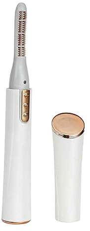 Beaupretty Rizador De Pestañas Eléctrico Pinza Calefactora Blanco Mini Portátil Para Mujer Uso Doméstico