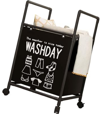 Trieur à linge portable avec étagères amovibles et pliables - Panier en tissu Oxford pour l'organisation des vêtements - Trieur de linge extensible
