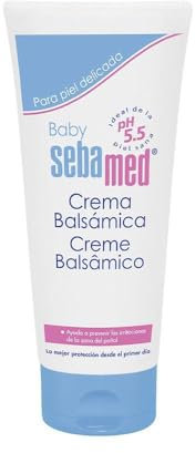Sebamed Baby Crema Balsámica 200ml - Crema balsámica para el cuidado diario de la zona del pañal del bebé