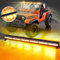 antom 90cm 240W Luce LED stroboscopica lampeggiante, 12V-24V LED Giallo Avvertimento luci lampeggianti con cavo da 3 meters