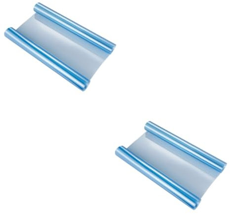 ULTECHNOVO 2stücke Selbstklebende Tönungsfolie Für Scheinwerfer Rücklichter Hellblau Uv-Schutz Leicht Zu Reinigen Dehnbar Schützt Vor Kratzern Für Auto-Tuning