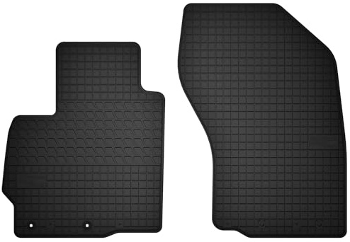 Wielganizator Automatten-Set – Passend für Mitsubishi ASX (2010-2018) – Gummimatten – Autozubehör – Auto Fußmatten – 2-teilig – Schwarz