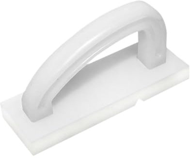 Folpus Raboteuse de Planche à découper avec poignée, Outil de Nettoyage et de resurfaçage Professionnel et Efficace pour Restaurant, Blanc