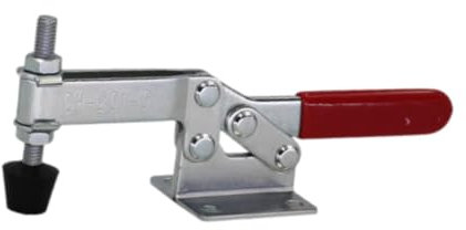 KESOTO Abrazadera de Palanca Antideslizante de Alta Resistencia de Liberación Rápida Abrazadera Horizontal Práctica