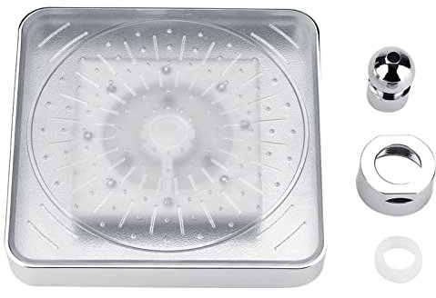 lvifloae Shower Head with Lights LED Shower Head Shower Spray Head 7 Colors LED Romantic Light Water Bath Home Bathroom Shower Head Color Changing Showerhead