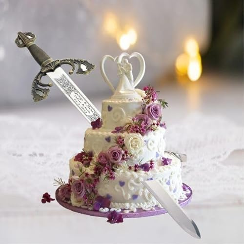 Espada Comunion, Boda, sin filo56 cm. Opcion de Grabado.Espada Tizona pequeña
