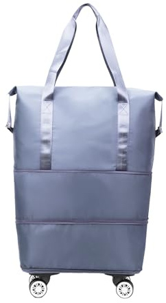 Bolso De Viaje - Bolso de Viaje Extensible con Ruedas - Gran Capacidad Y Ligero para Viajes Cortos De Fin De Semana Y Negocios