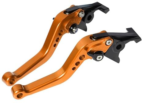 Palanca de freno de moto para Yamaha YBR 125 YBR 250 2005-2014 Maneta ajustable de aluminio CNC, palanca de freno de embrague larga/corta, piezas de motocicleta