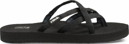 Teva Olowahu flip-flop för kvinnor, Svart mix B On Black 536, 38 EU