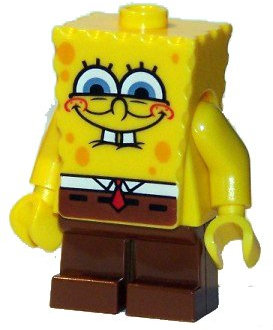 Spongebob (Squint) - LEGO Spongebob Minifigure
