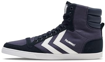 hummel Slimmer Stadil High, Zapatillas altas Unisex adulto, Dress Blue White 63 511 7647, 43 EU