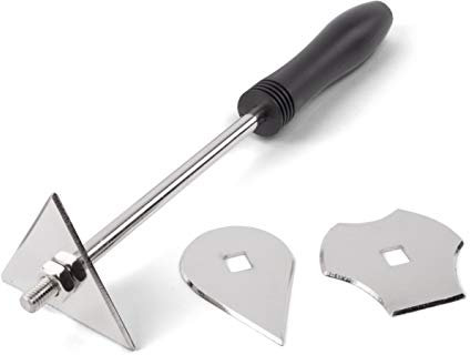 WAGNER asa de raspador de pintura incluye 3 cuchillas para pistolas de aire caliente FURNO