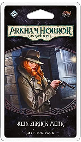 Fantasy Flight Games | Arkham Horror: LCG – Kein Zurück mehr | Erweiterung | Expertenspiel | Kartenspiel | 1-4 Spieler | Ab 14+ Jahren | 45+ Minuten | Deutsch