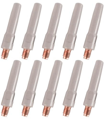 VOANZO Accesorios para sopletes de Soldadura Piezas de Repuesto para sopletes de Soldadura Accesorios antiadherentes para sopletes de Soldadura Kit de boquillas para sopletes de Soldadura 45 x 1,2 mm