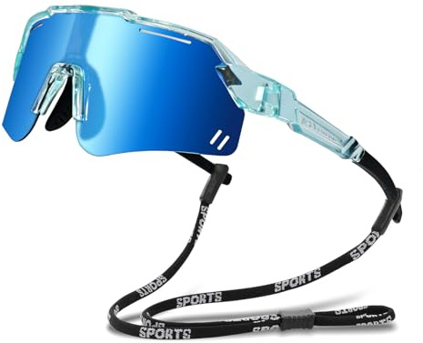 Beipegin Polariserade solglasögon för barn, anti-UV400, sportglasögon och snören för 5–14 år, pojkar, flickor