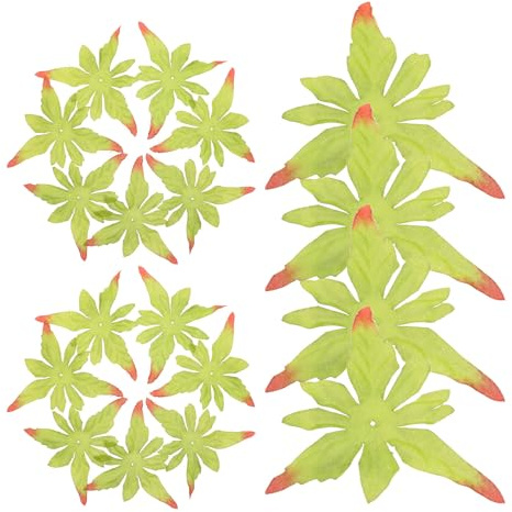 GETAJGHSD 50 Pezzi Sepali di Peonia Artificiali Verde per Decorazione Casa e Artigianato Floreale e Facili da Infilare su Stelo di Fiore