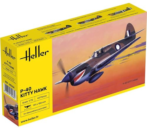 Modellino Aereo P-40E Kittyhawk Scala 1:72