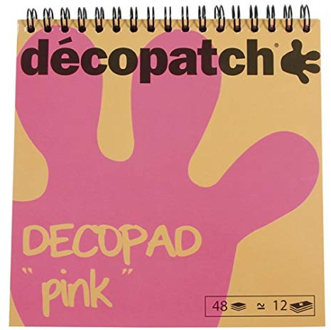Décopatch Decopad - Pink Papers, 1x15x16cm