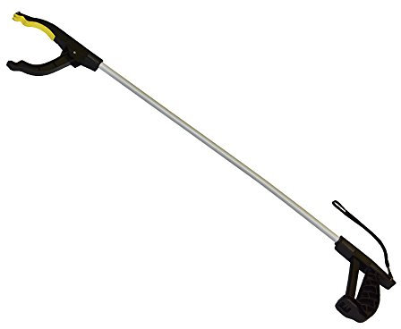 Strong Aluminium Pick-Up Tool 75cm Magnetic Mobility Pick Up Tool, Green Finish