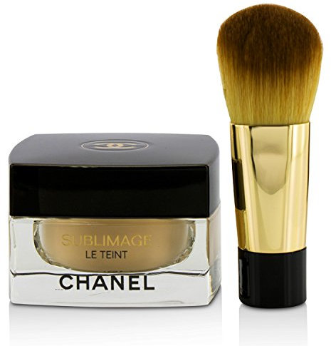 Chanel Sublimage Le Teint Set Di Fondotinta, Barattolo Di Vetro e Pennello, Colore 20, 30 Millilitro