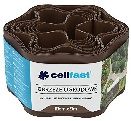 Cellfast 5901828850868 bordo del prato, marrone, 0,739 x 0,739 x 0,1 cm