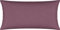 Erwin Müller Kissenbezug, Kissenhülle Single-Jersey Murnau - aubergine Größe 40x80 cm - bügelfrei, strapazierstark, elastisch, mit Reißverschluss