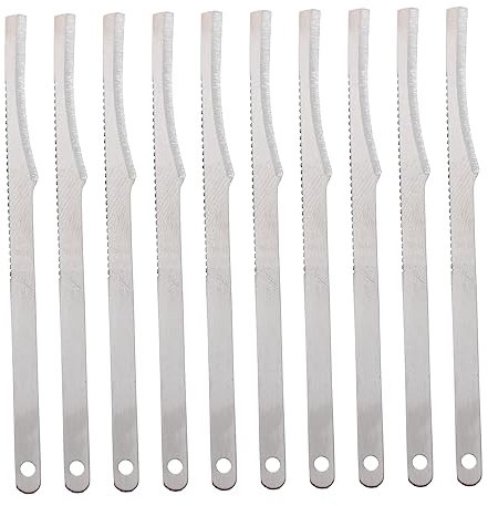 Beavorty Raspador De Pies y Archivo De Piel Muerta 10 Piezas Acero Inoxidable Herramienta Multifuncional Pedicura Cuidado De Pies Portátil Para Uso Doméstico y Profesional