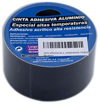 Monkey Ladder Nastro adesivo in alluminio 50 x 10 m, resistente e durevole, ideale per sigillare, isolare e riparare le superfici.