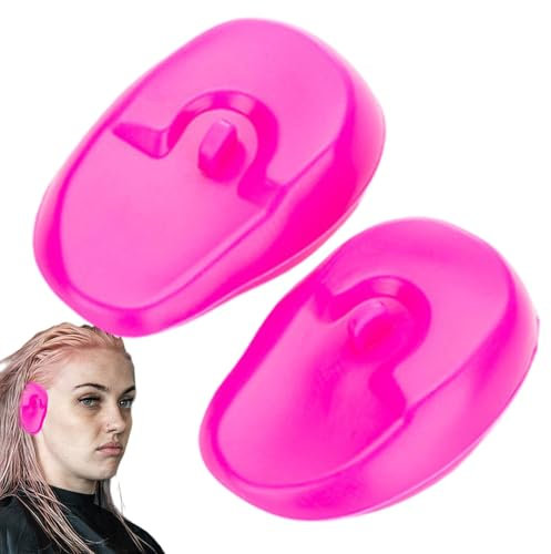 Copri orecchie in silicone, Copri orecchie per tinture per capelli - Cuffie antirumore Copri orecchie - Protezioni per le orecchie, coperture per doccia riutilizzabili, paraorecchie in silicone per ti