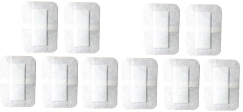 HAPINARY 20pcs Large Comfortable Non-Woven Adhesive Dressing Gauze for First Aid Kit Home Breathable for Small Cuts and Scrapes
