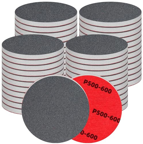 48 Piezas Discos para lijas 75mm Grano 500-600 esponjas de Lijado