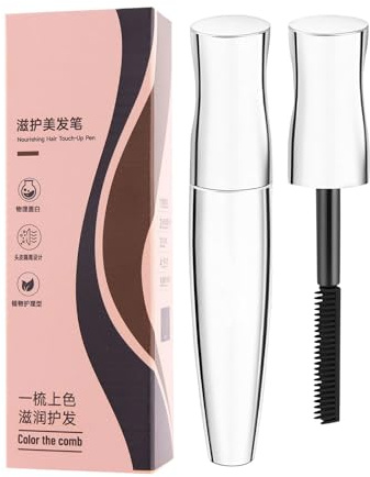 Cubierta de raíz | Revestimiento de raíces para retoques y retoques | Lápiz de peinado instantáneo, para el hogar, salón, boda, viajes, fiestas y reuniones diarias