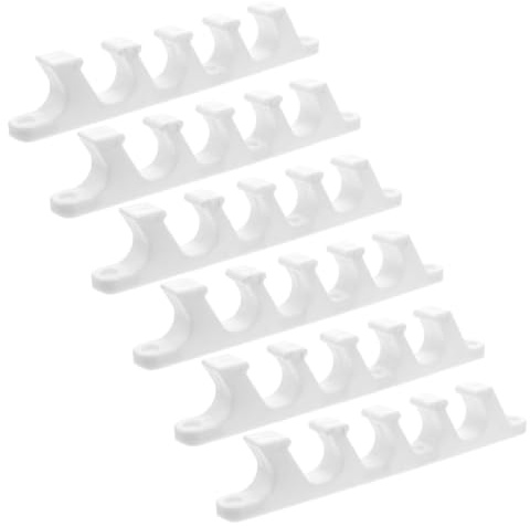 GATHINESS 6pcs -position Plastic Adjustment Bracket for Garden Loungers and Outdoor Furniture with Stable Attachment and Five-tooth Buckle Connector, for Outdoor Activities and Garden Use
