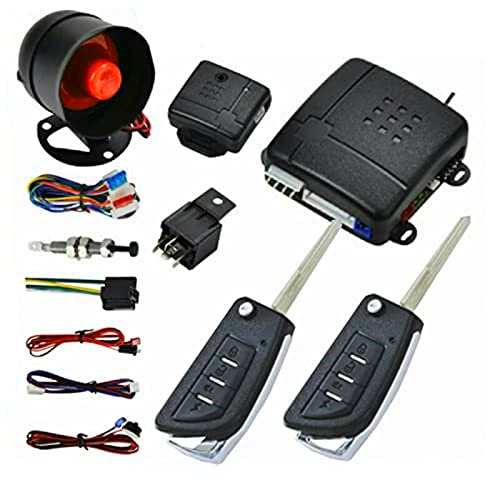 Car Security Alarm System Keyless Entry Central Door Lock Shock Sensor Universal