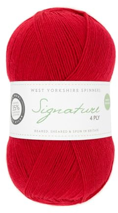 West Yorkshire Spinners Signature 4 Ply Sock Yarn 1000 Blush