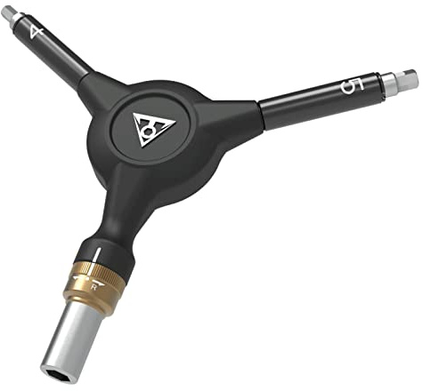 Topeak Unisex – vuxen Y-Speed Ratchet verktyg, svart, 11,5 x 1,5 cm