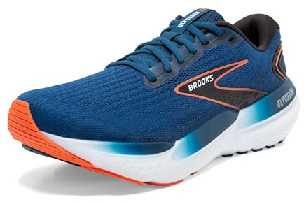 BROOKS Herren Glycerin 21 Sneaker, Blue Opal/Black/Nasturtium, 42.5 EU