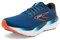 BROOKS Herren Glycerin 21 Sneaker, Blue Opal/Black/Nasturtium, 42.5 EU