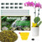 Stingmon Trap Sphagnum Moos für Orchideen 200g mit 5 Orchideenstangen, 10 Orchideenklammern, 6 Gelbsticker Trauermücken und 1 Kellen zur Anpflanzung von Orchideen MEHRWEG