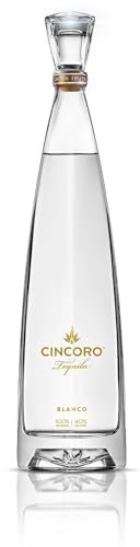 Tequila CINCORO Blanco 100% Agave Blu Weber 70cl in Cofanetto
