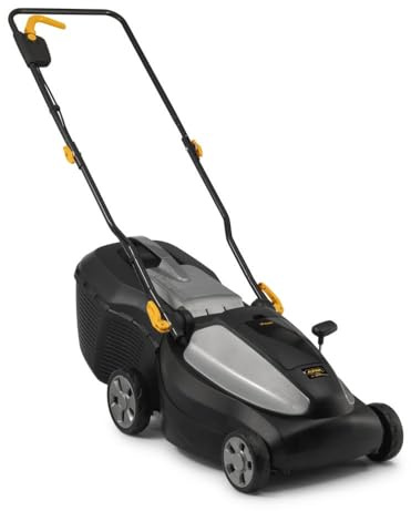 Alpina AL 3820 Li Kit - Cortacésped inalámbrico de 20 V, Ancho de Corte de 38 cm, colector de césped de 40 L, 2 baterías y Cargador de 4 Ah, Motor sin escobillas, diseño Ligero